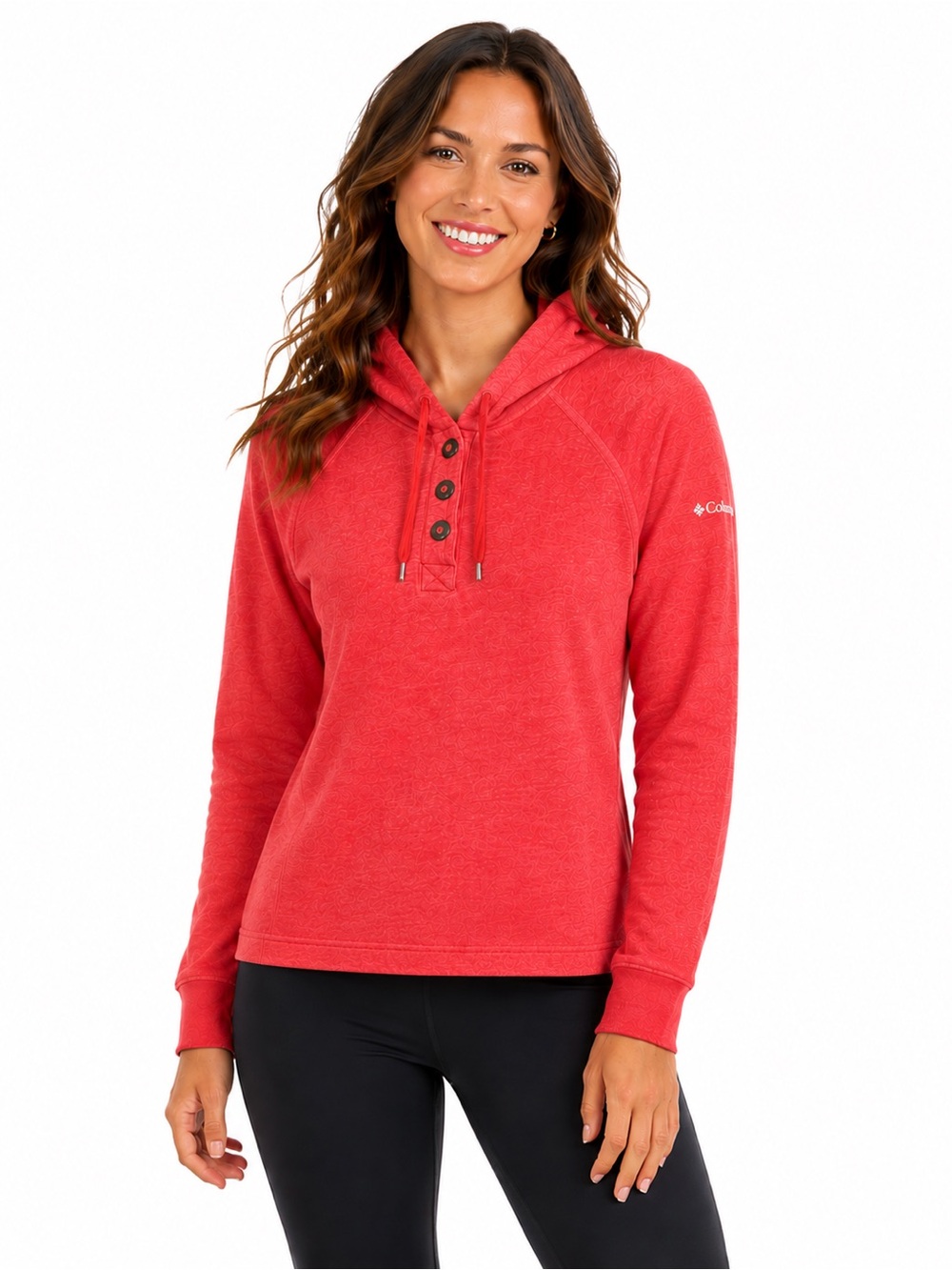 (B49) Columbia Long-sleeve hoodie,‎ size small, Unisex
